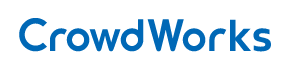 クラウドワークス（CrowdWorks）のロゴ）